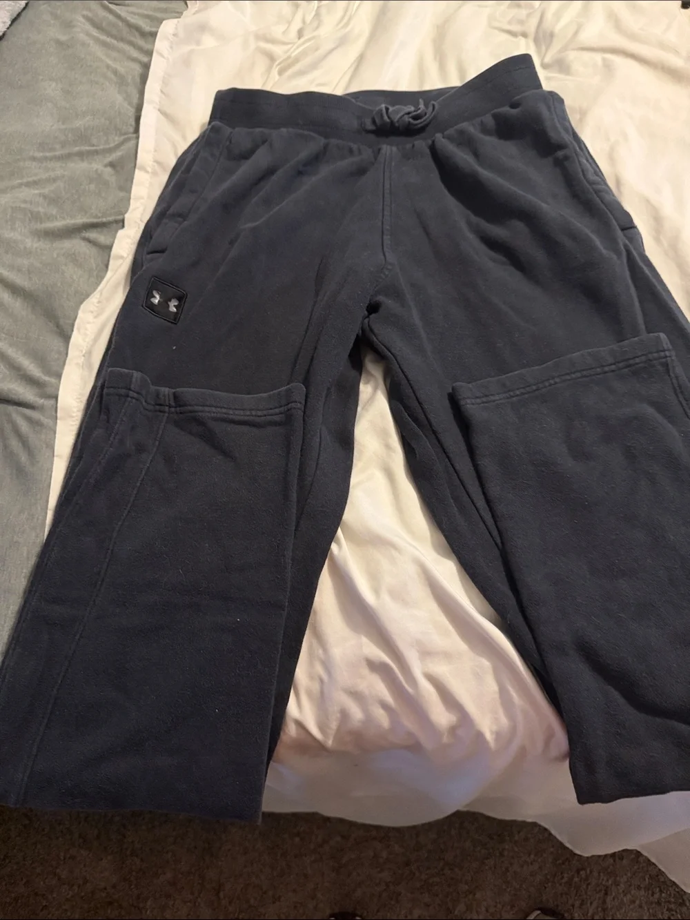 Under Armour Men's Navy/Black Fleece Joggers